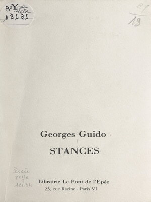 cover image of Stances
